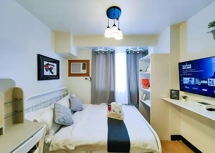 Citispace 1br Condotel At Ridgewood Towers Near Bgc Airport #rw09a