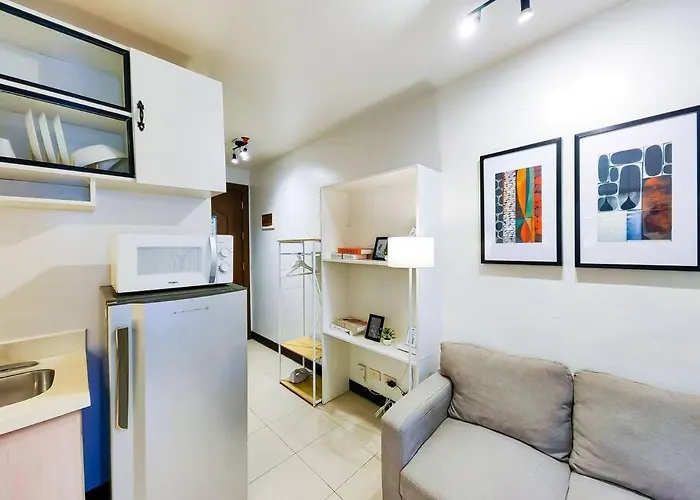 Apartamento Citispace 1br Condotel At Ridgewood Towers Near Bgc Airport #rw09a *